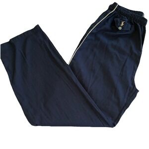Polo Ralph Lauren Cotton Draw String Pajama‎ Pant Navy Blue Size Large
